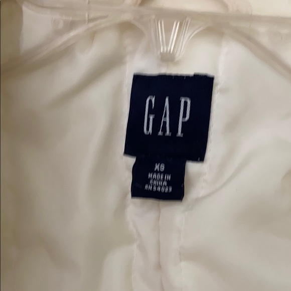 Cream Gap Winter Coat - Picture 2 of 3